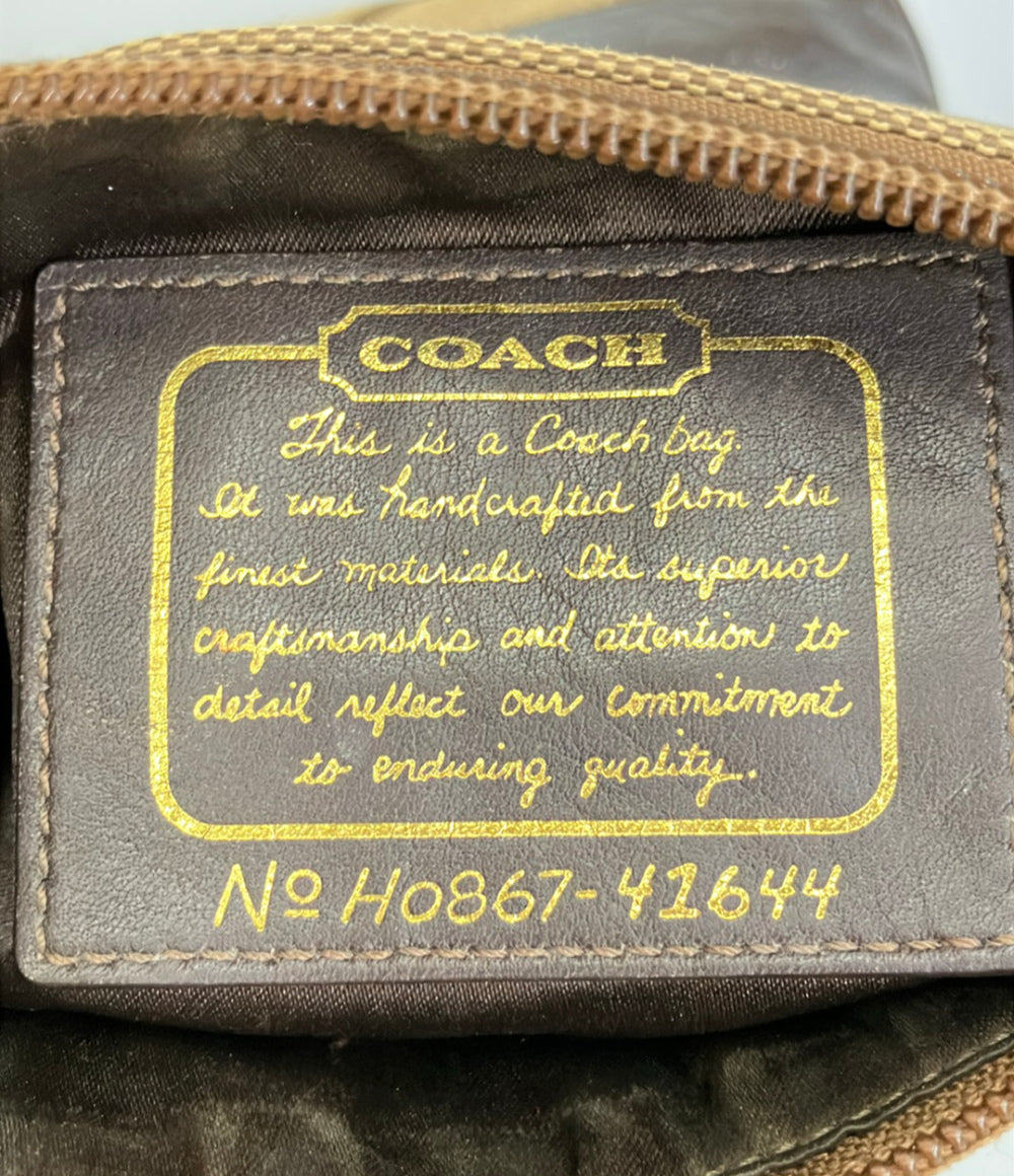 COACH ショルダーバッグ 斜め掛け シグネチャー 41644 レディース コーチ