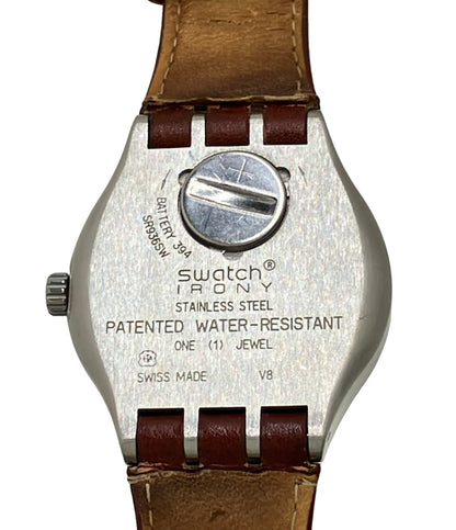 Swatch 腕時計 アイロニー IRONY クオーツ ブラウン メンズ スウォッチ
