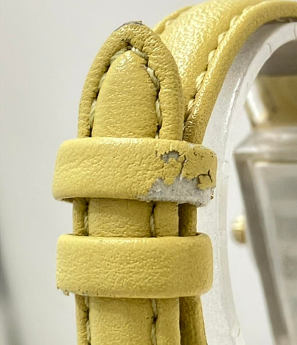 TEA SPOON 腕時計 クオーツ シルバー H01922S-1 レディース ティースプーン