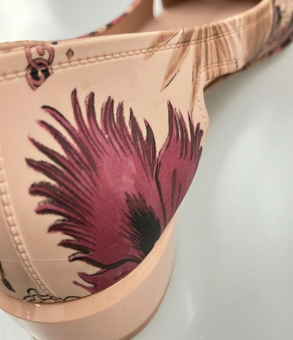 サルヴァトーレフェラガモ ラバーパンプス 花柄 ヴァラ レディース SIZE 8 (XL) Salvatore Ferragamo