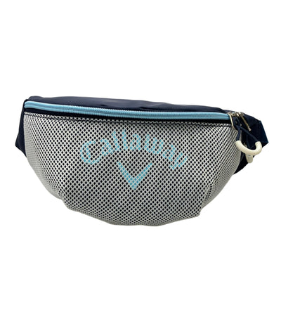美品 Callaway ウエストバッグ ウエストポーチ ゴルフ レディース キャロウェイ