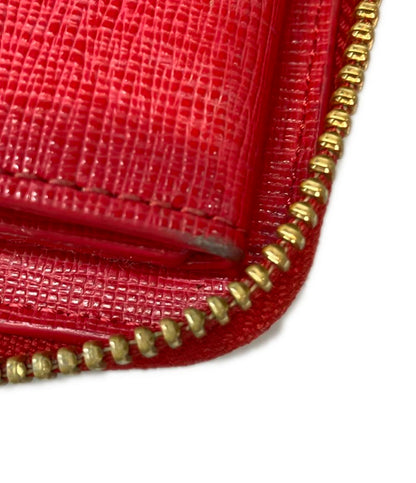 美品 フルラ 二つ折りラウンドファスナー財布 レディース Furla