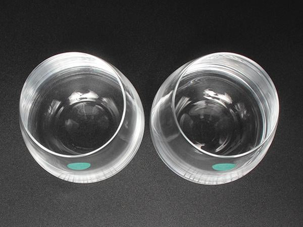 美品 TIFFANY&Co. グラス タンブラー 2点セット ペア TCO ティファニー