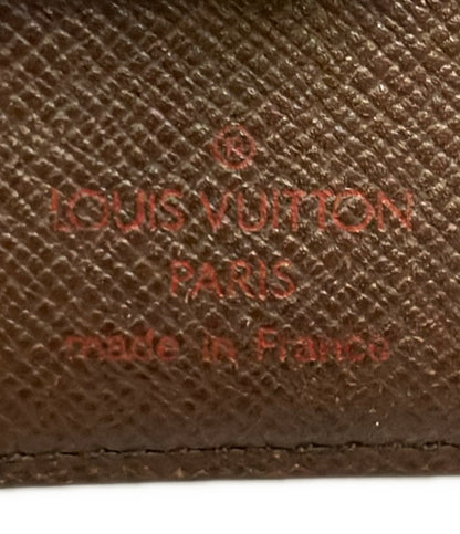 LOUIS VUITTON 二つ折り財布 ポルトフォイユ ヴィエノワ ダミエ エベヌ N61674 レディース メンズ ルイ・ヴィトン