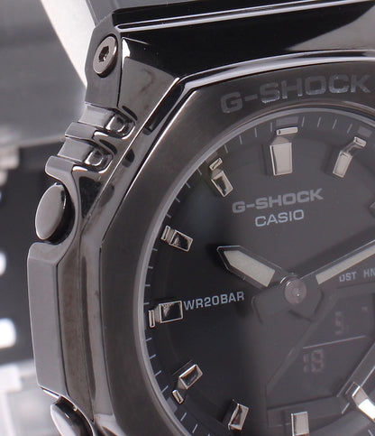 CASIO 腕時計 メタルカバード G-SHOCK クオーツ ブラック メンズ カシオ
