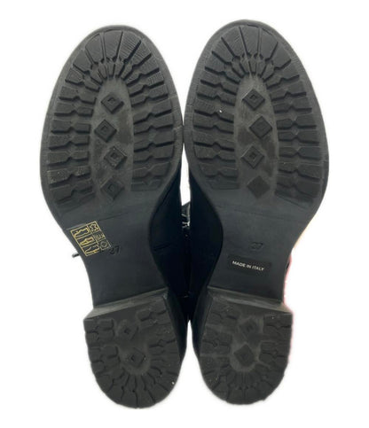 FABBRICA DEI COLLI レースアップショートブーツ レディース SIZE 37 23.5(cm) ファブリカ ディコリ