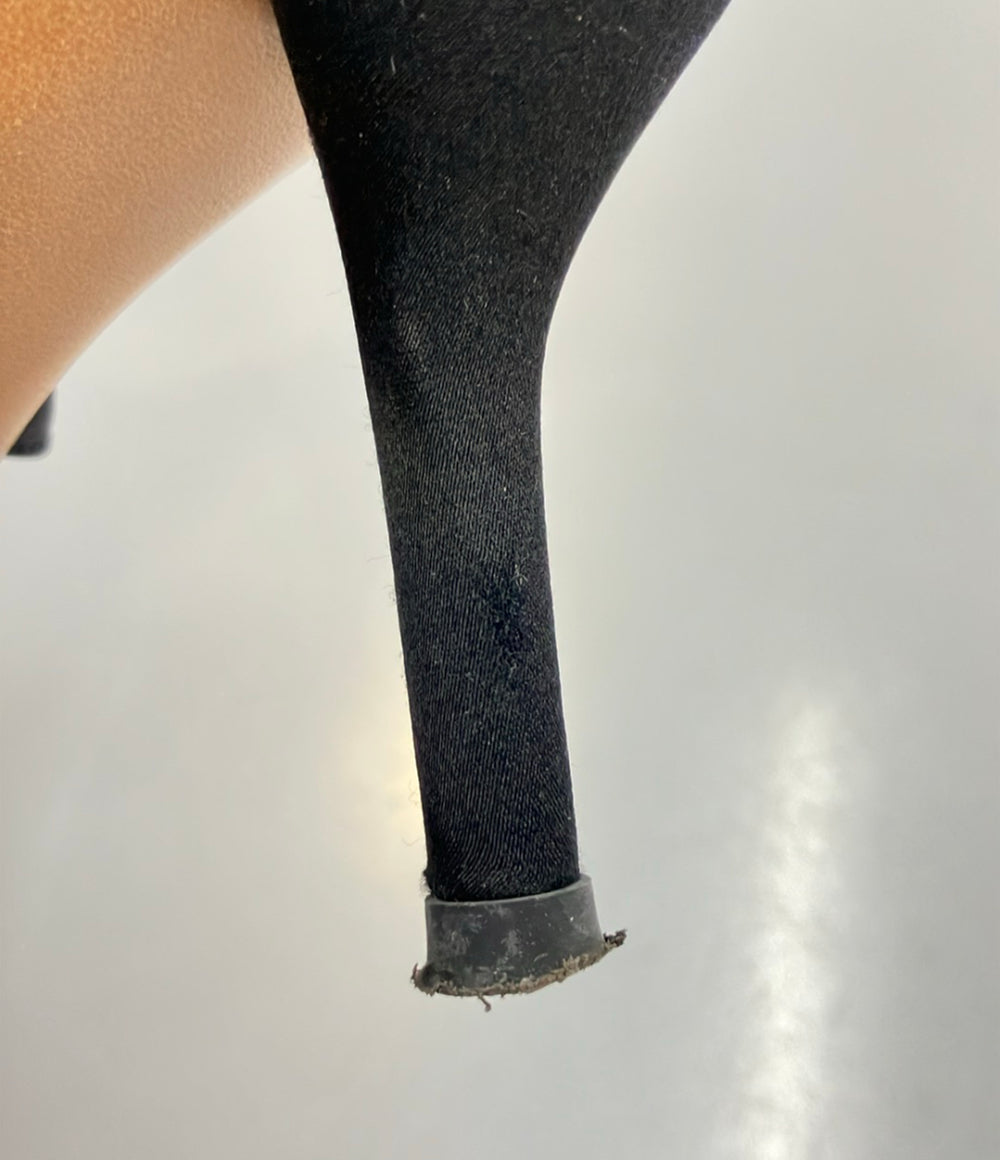 YVES SAINT LAURENT ポインテッドトゥ スリングバックパンプス レディース SIZE 37 (24.5cm) イヴ・サンローラン