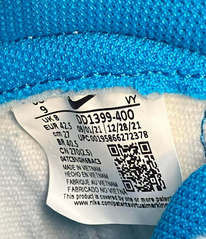 美品 NIKE ハイカットスニーカー チャンピオンシップ ブルー ダンク ハイ レトロ DD1399-400 メンズ SIZE 27.0 (L) ナイキ