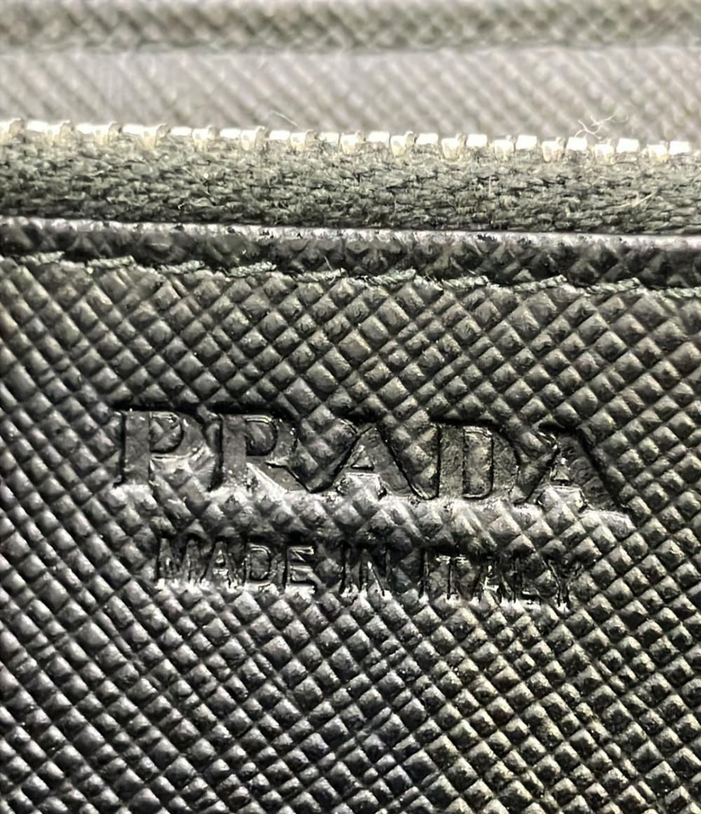 PRADA ラウンドファスナー長財布 サフィアーノ メンズ プラダ