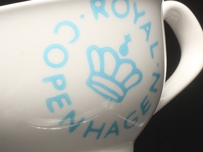 美品 Royal Copenhagen カップ＆ソーサー ニューシグネチャー ブルー ロイヤルコペンハーゲン