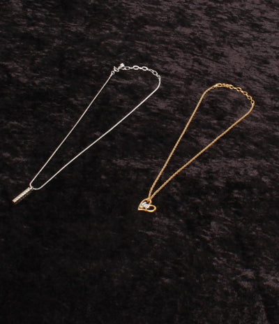 ニナリッチ ネックレス ハートモチーフ 2点セット レディース NINA RICCI