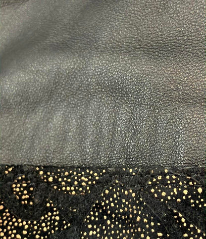 パルティナ ラムレザージャケット レディース SIZE F (M) Partina