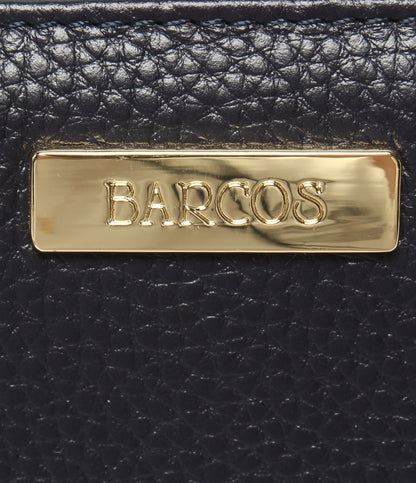 美品 BARCOS ラウンドファスナー長財布 レディース バルコス