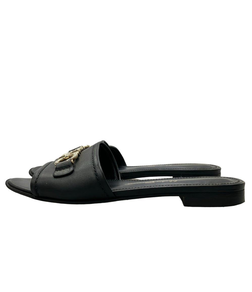 Salvatore Ferragamo ガンチーニフラットサンダル 99719 レディース SIZE 5 1/2 サルヴァトーレフェラガモ
