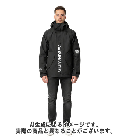 WIND AND SEA リフレック ウォータープルーフ パーカー メンズ SIZE S ウィンダンシー