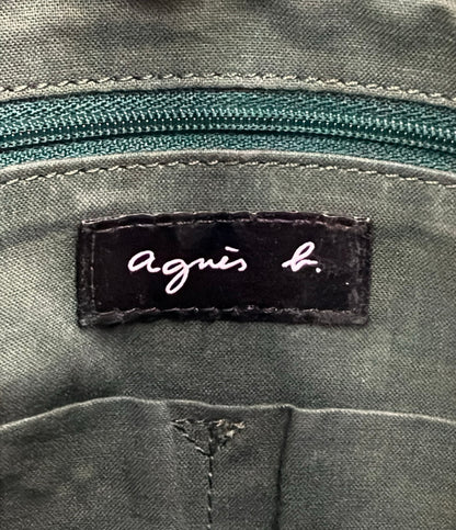 agnes b. 2way トートバッグ ショルダーバッグ 斜め掛け レディース アニエスベー