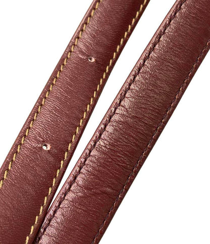 カルティエ ショルダーバッグ 斜め掛け 巾着ショルダー マストドゥカルティエ レディース Cartier