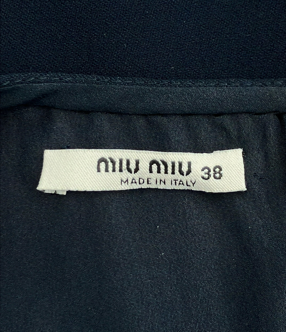 Miu Miu ノースリーブ ワンピース MF1880 レディース SIZE 38 (S) ミュウ ミュウ