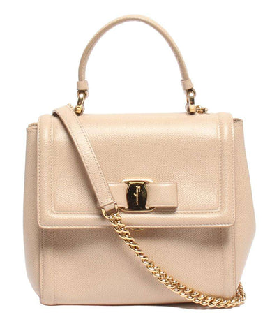 サルヴァトーレフェラガモ 2wayハンドバッグ チェーンショルダーバッグ 斜め掛け ヴァラ レディース Salvatore Ferragamo