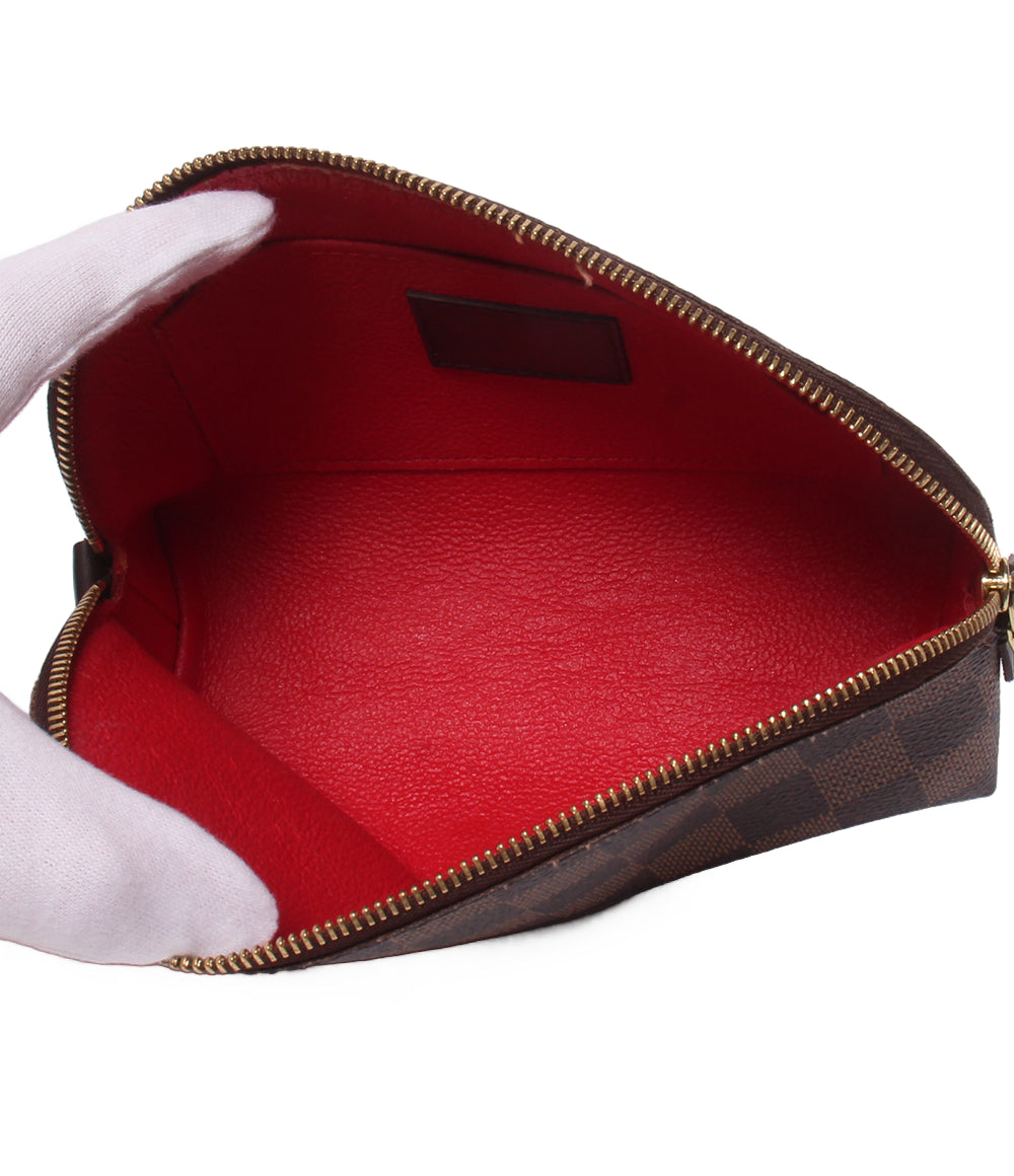 LOUIS VUITTON ポーチ ポシェット コスメティック PM ダミエ エベヌ N47516 レディース ルイ・ヴィトン