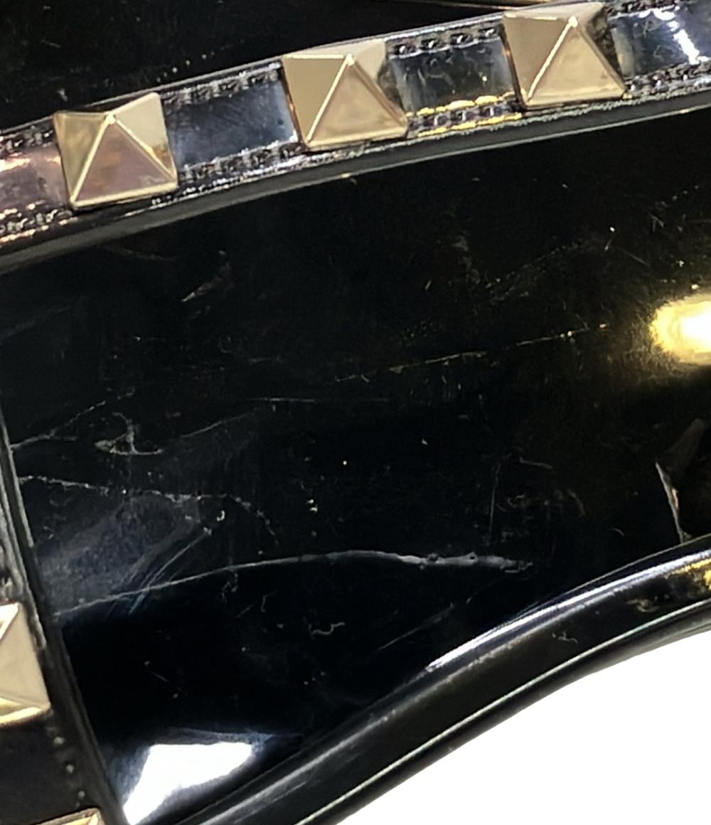 美品 Valentino Garavani ラバーサンダル ロックサンダル フラット 2W2S0H38PVS レディース SIZE 40 (XL) ヴァレンティノ・ガラヴァーニ