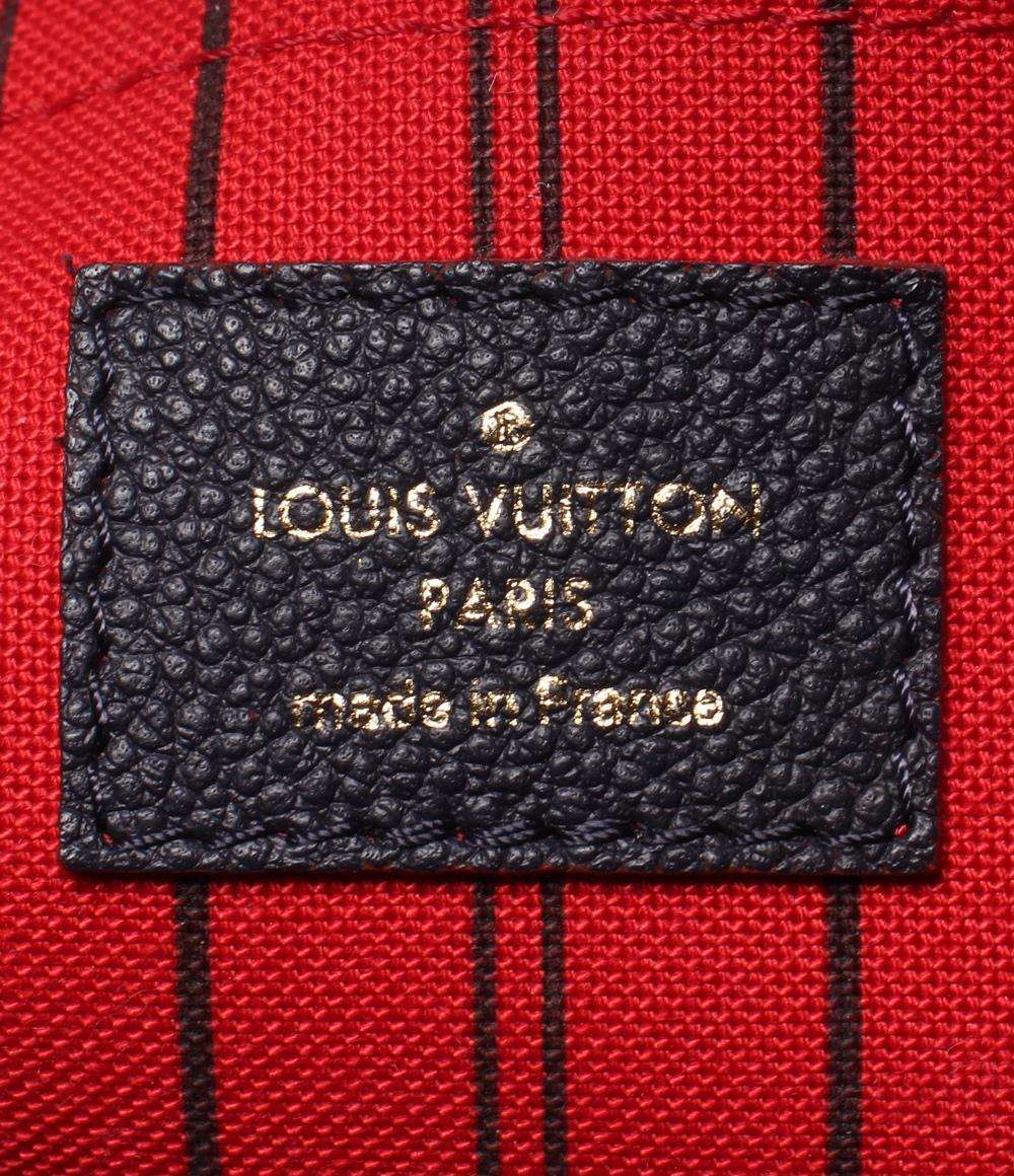 美品 LOUIS VUITTON 2wayハンドバッグ ショルダーバッグ 肩掛け モンテーニュMM アンプラント M42746 レディース ルイ・ヴィトン