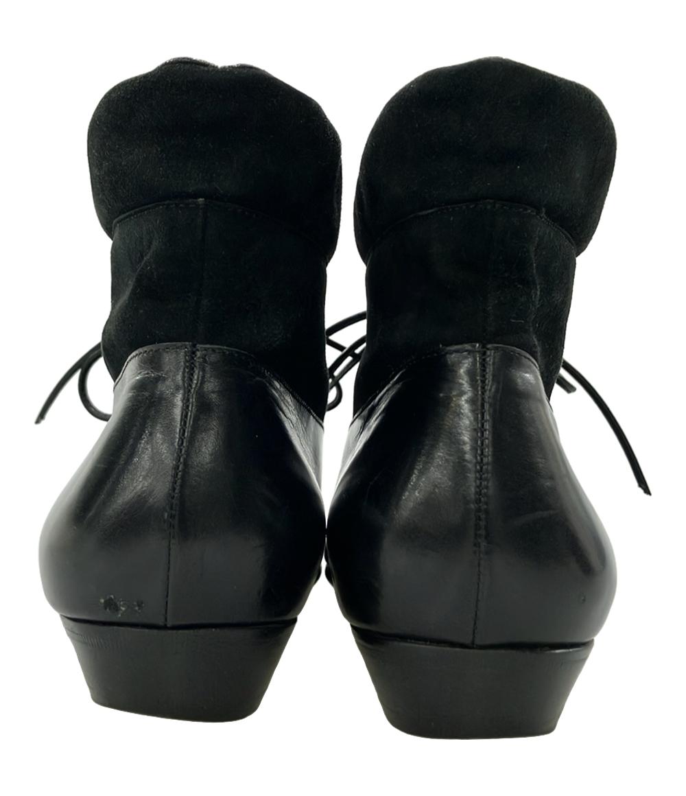 Salvatore Ferragamo レースアップブーティー レディース SIZE 7 24.5(cm) サルヴァトーレフェラガモ