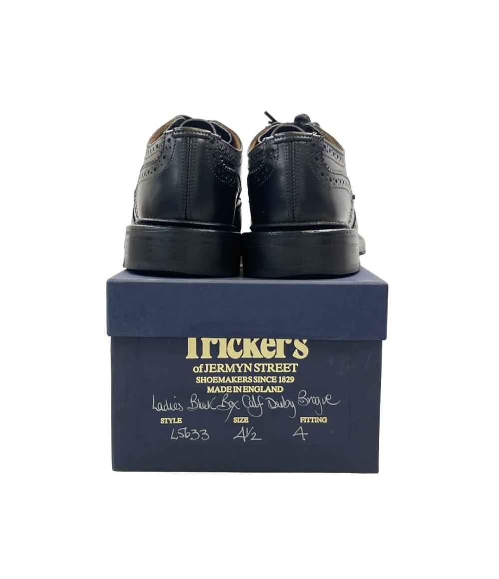 Tricker's ドレスシューズ ウイングチップ バートン レディース SIZE 4 1/2 (23.5cm) トリッカーズ