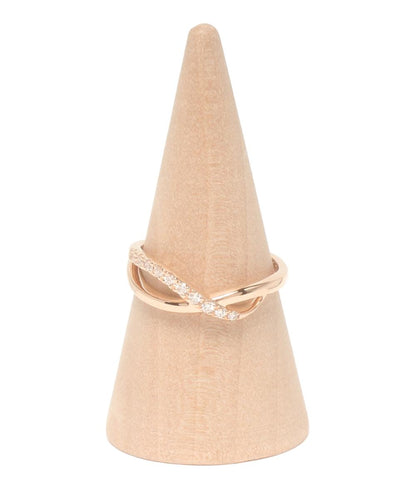 美品 ヴァンドームアオヤマ リング 指輪 K18 ダイヤ0.10ct レディース VENDOME AOYAMA