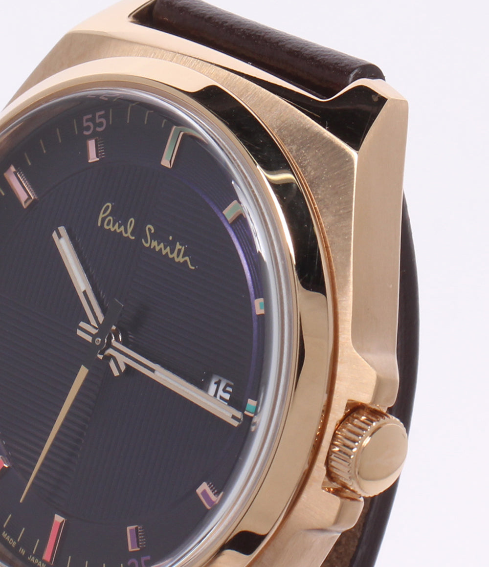 Paul Smith 腕時計 クローズド アイズ クオーツ ブルー BV1-224-70 メンズ ポール・スミス