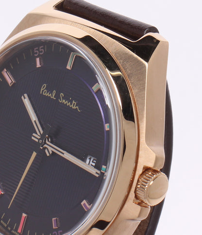 Paul Smith 腕時計 クローズド アイズ クオーツ ブルー BV1-224-70 メンズ ポール・スミス
