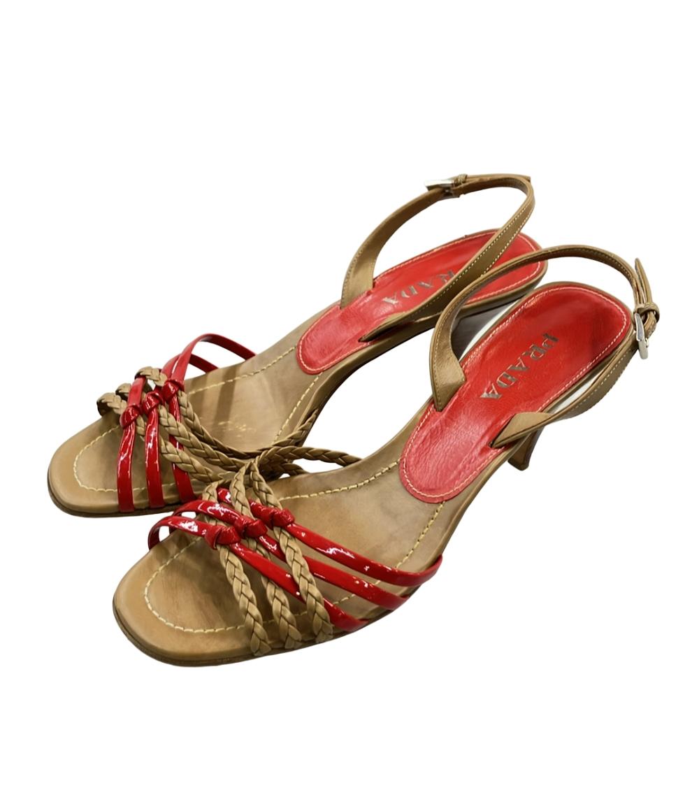 PRADA バッグストラップサンダル レディース SIZE 38 (25cm) プラダ