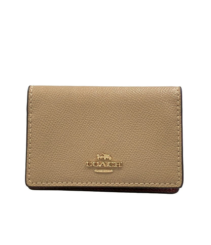 美品 COACH カードケース 名刺入れ レディース コーチ