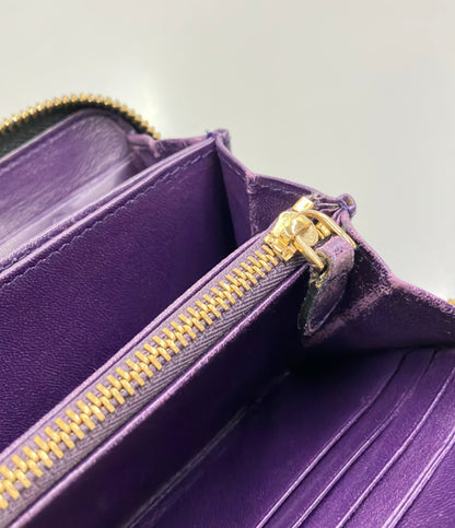 LOEWE ラウンドファスナー長財布 レザー レディース ロエベ