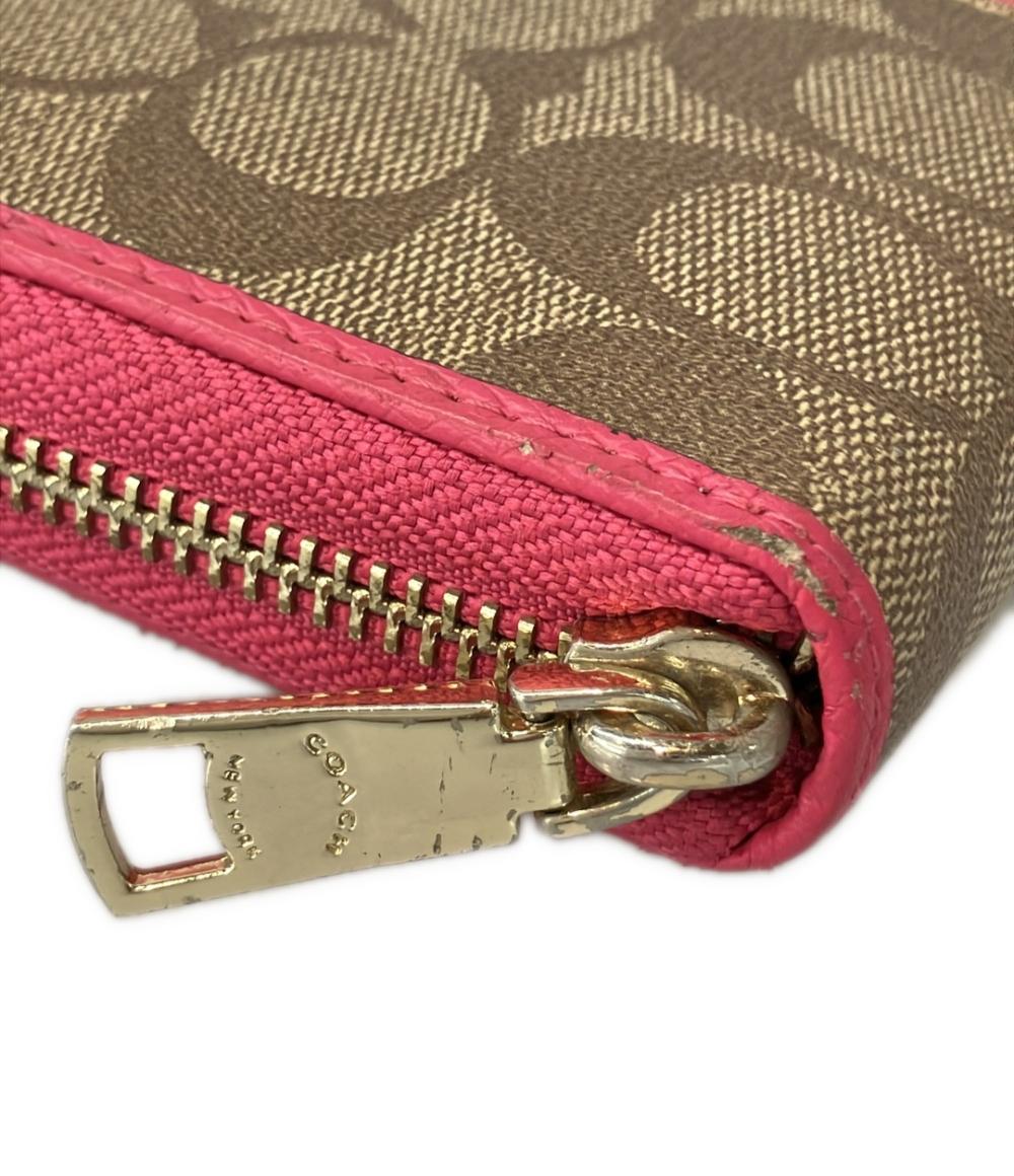 美品 コーチ ラウンドファスナー長財布 レディース COACH – Rehello by