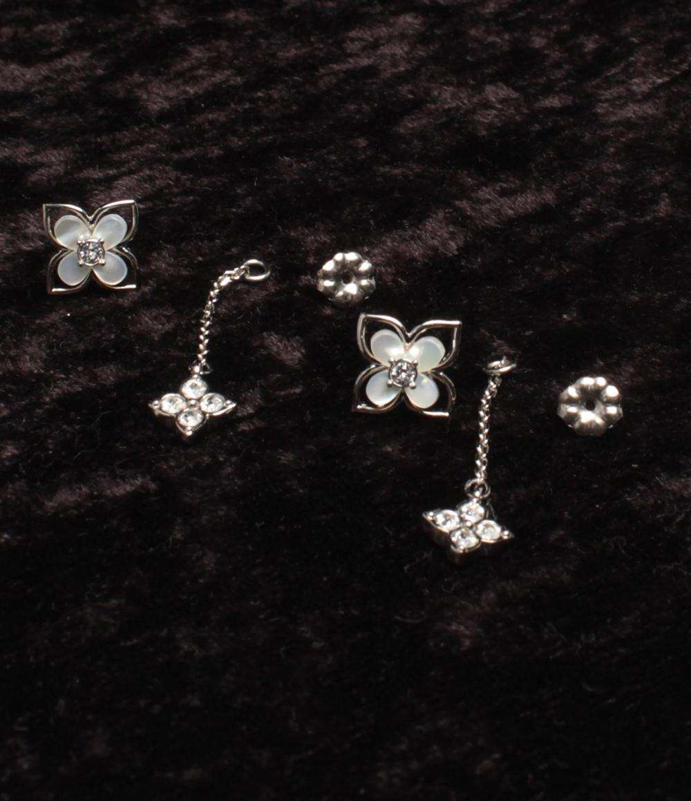 美品 ANTEPRIMA ピアス フラワーモチーフ レディース アンテプリマ