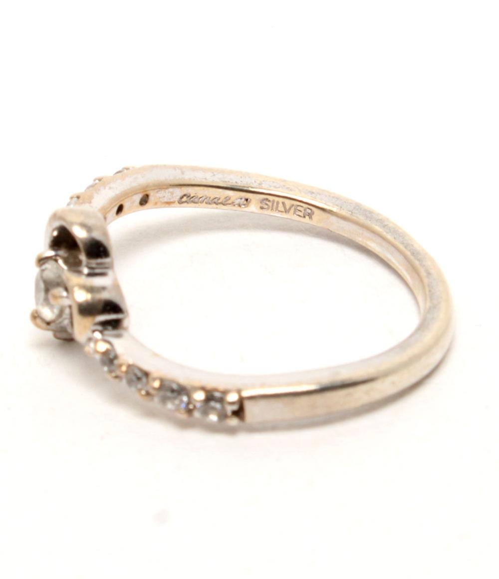 canal4℃ リング 指輪 ネックレス SV ハートモチーフ 2点セット レディース カナルヨンドシー