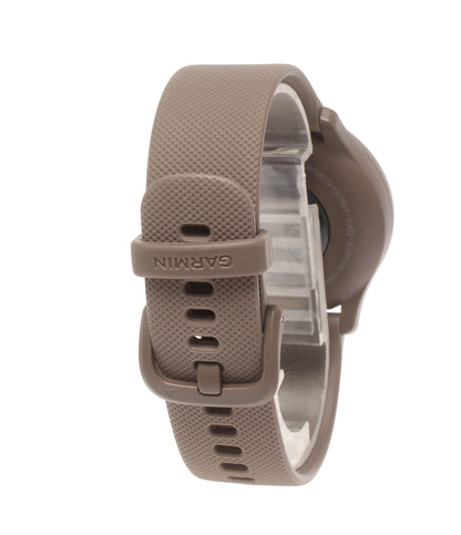 美品 GARMIN スマートウォッチ 腕時計 vivomove Sport バッテリー充電 ブラウン レディース メンズ ガーミン