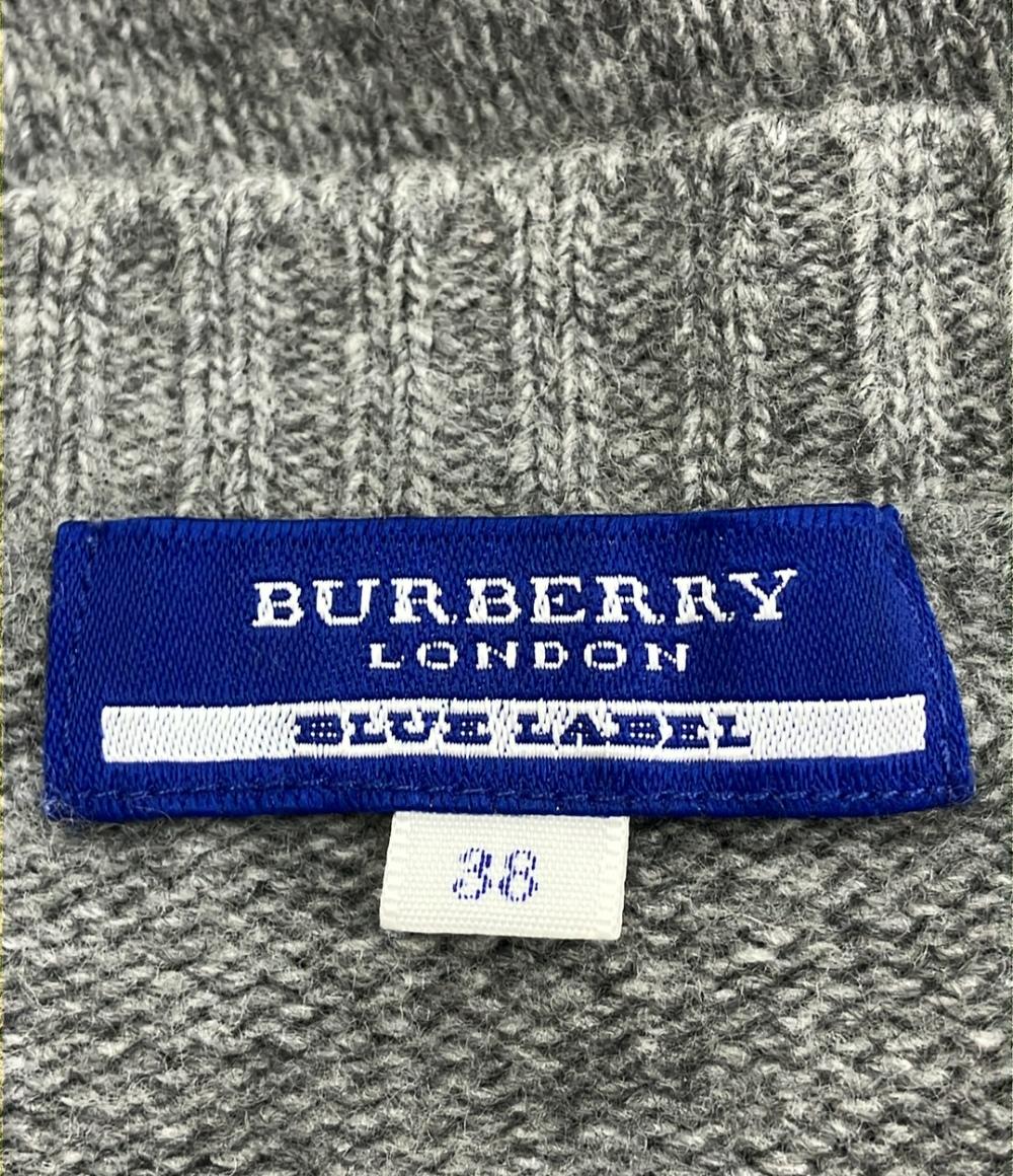 バーバリーブルーレーベル ニットワンピース レディース SIZE 38 (M) BURBERRY BLUE LABEL