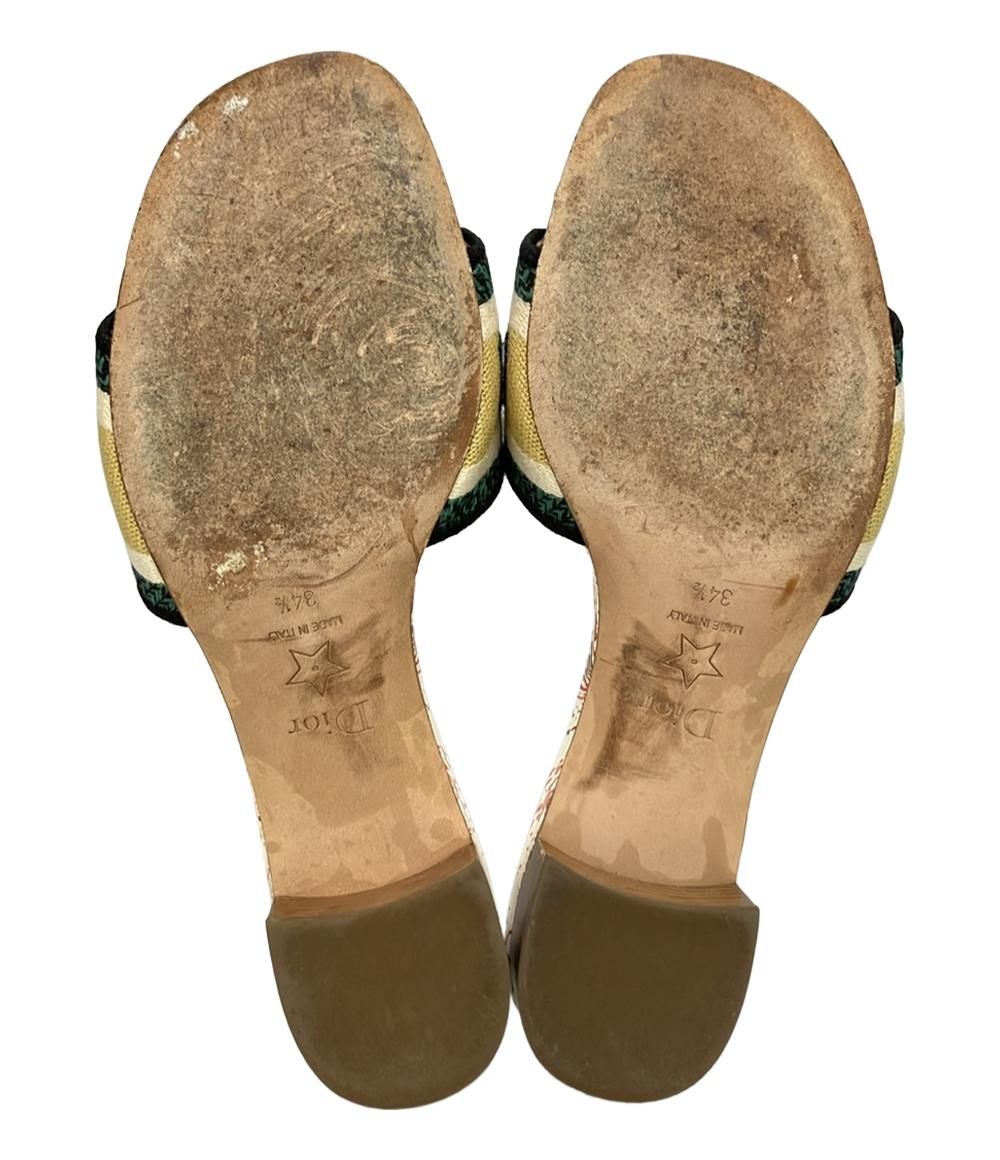 Christian Dior ミュール サンダル MT 0920 レディース SIZE 34.5 (S) クリスチャンディオール