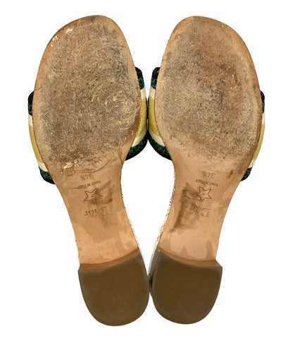 Christian Dior ミュール サンダル MT 0920 レディース SIZE 34.5 (S) クリスチャンディオール