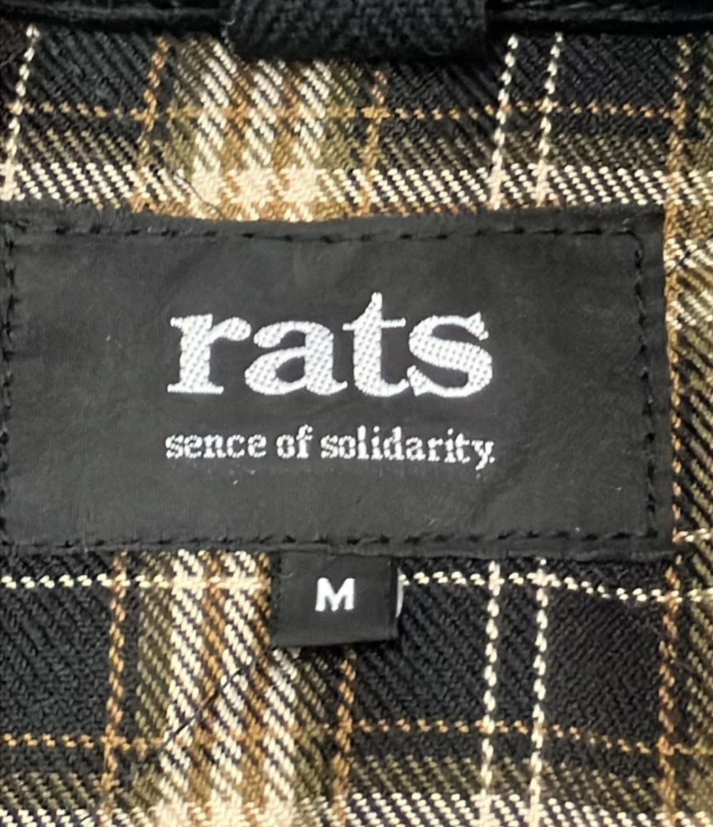RATS ライダースジャケット　Mサイズ ラッツ コットンライダースジャケット メンズ SIZE M RATS – Rehello