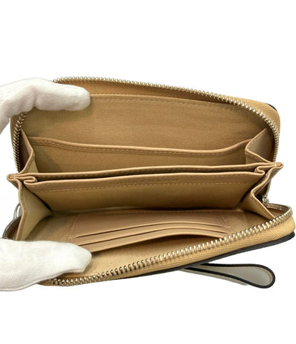 美品 LONGCHAMP ラウンドファスナー財布 レディース ロンシャン
