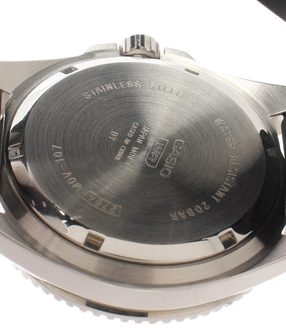 CASIO 腕時計 クオーツ ブラック MDV-107 メンズ カシオ