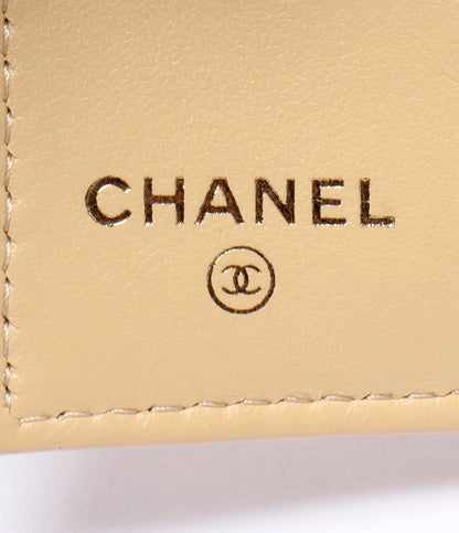 シャネル 三つ折り財布 ゴールド金具 レディース CHANEL