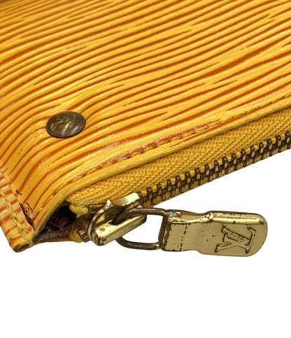 LOUIS VUITTON コインケース カラビナ付き ポシェットクレ エピ M63809 レディース メンズ ルイ・ヴィトン