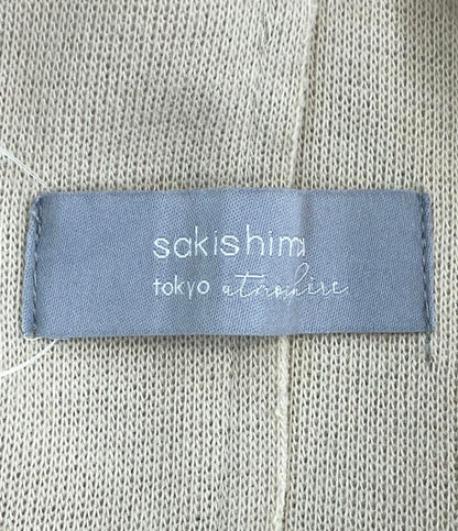 美品 サキシマトーキョー ノーカラーコート レディース SIZE F (M) sakishimatokyo