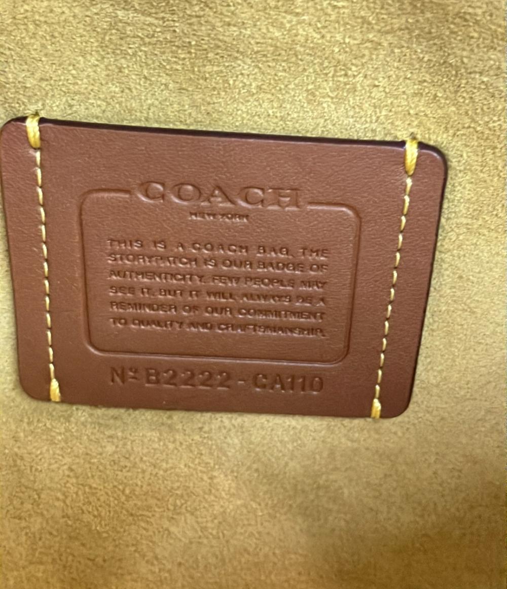 コーチ 2wayハンドバッグ ショルダーバッグ 斜め掛け CA110 レディース COACH