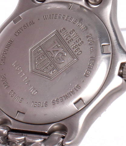 TAG HEUER 腕時計 セル S/el プロフェッショナル 200M クオーツ ブラック WG1114-K0 メンズ タグホイヤー