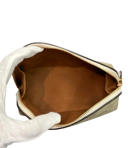 美品 COACH ポーチ シグネチャー レディース コーチ